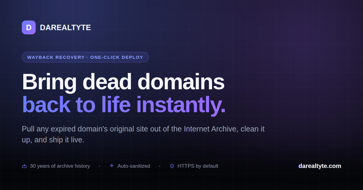 DAREALTYTE — 官网预览图